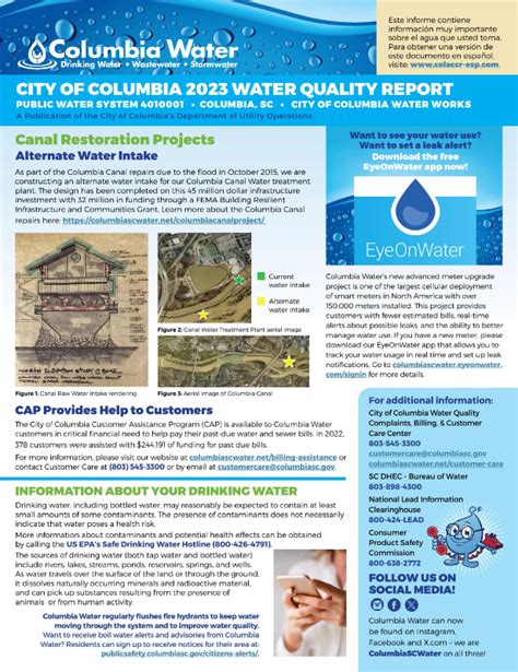 city of columbia sc water|Columbia Water .